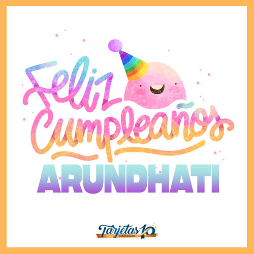 feliz cumpleaños Arundhati gif