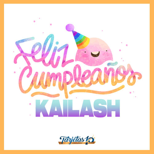 feliz cumpleaños Kailash gif